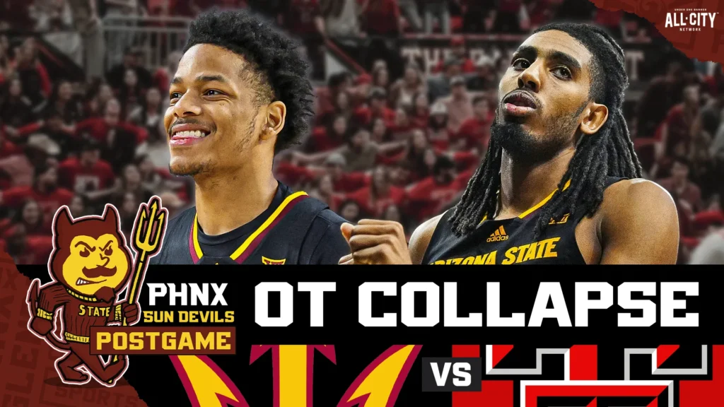 POSTGAME: Arizona State Can’t Contain JT Toppin In Double Overtime Loss To No. 12 Texas Tech