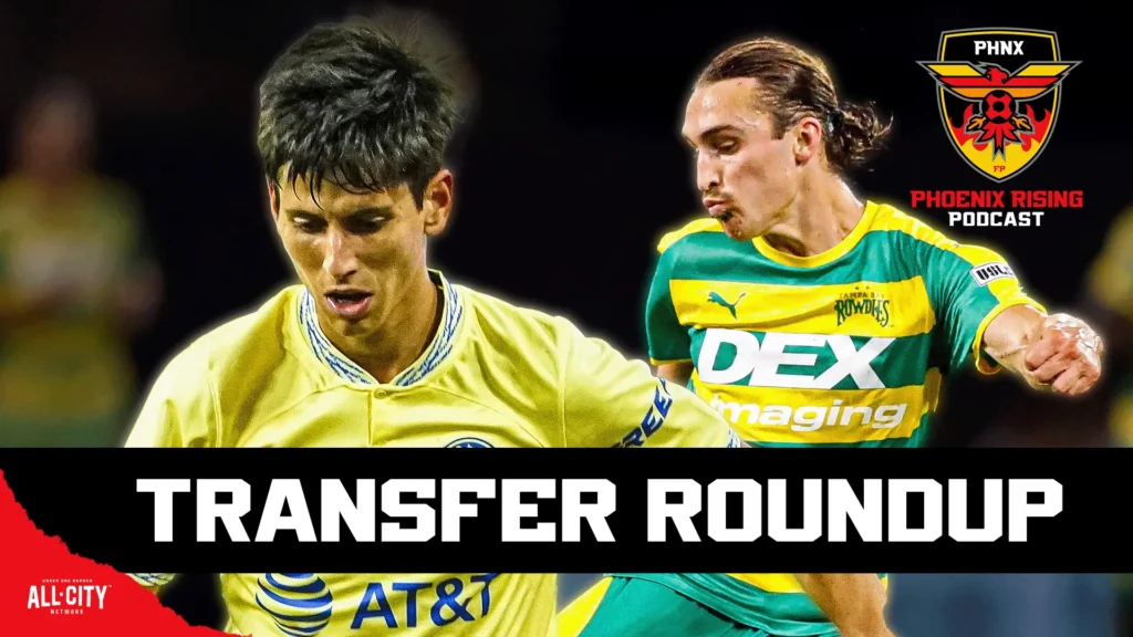 PHNX Rising Podcast USL Championship Transfer Roundup Cal Jennings Jurgen Damm