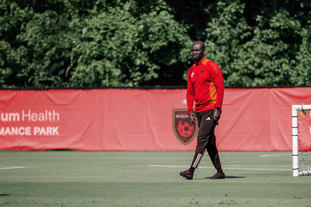 Pa-Modou Kah, head coach of Phoenix Rising.