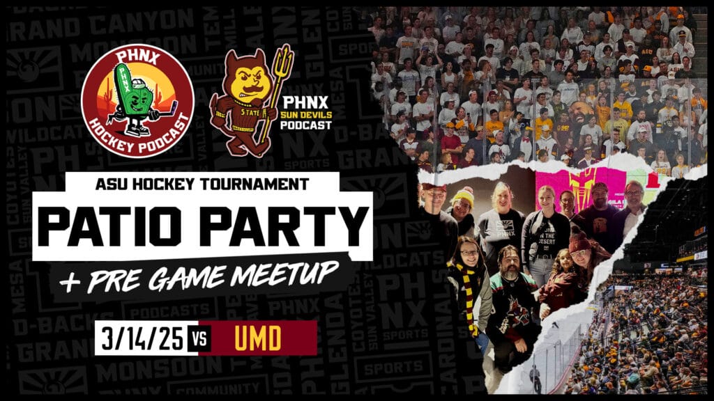 PHNX Hockey Patio Party and Pregame at Mullett Arena
