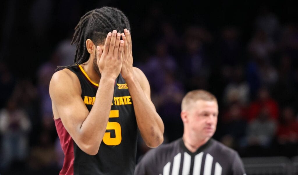 The Sun Devils were eliminated in the first round of Big 12 Tournament play.