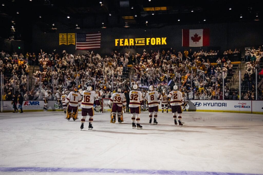 The Sun Devils swept Minnesota-Duluth over the weekend, and are just two wins away from winning an NCHC championship.