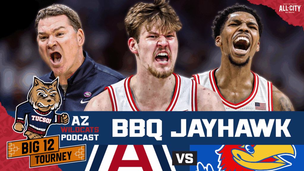Arizona Gets REVENGE on Kansas & Hunter Dickinson, ADVANCES to Semi-Final of Big 12 Tournament