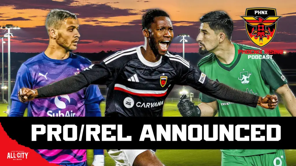 PHNX Phoenix Rising Podcast USL Pro/Rel Announced