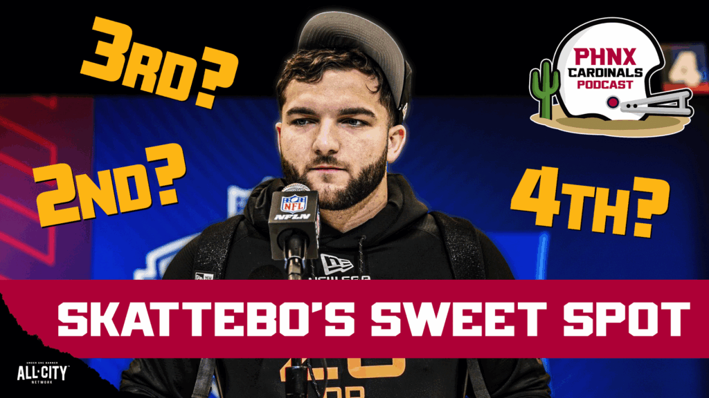 This is the EARLIEST The Arizona Cardinals COULD Draft ASU RB Cam Skattebo