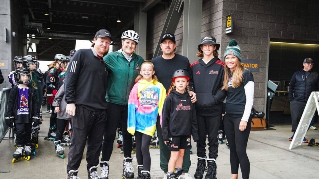 Skatin' For Leighton is a celebration that highlights the strength of the Arizona hockey community.