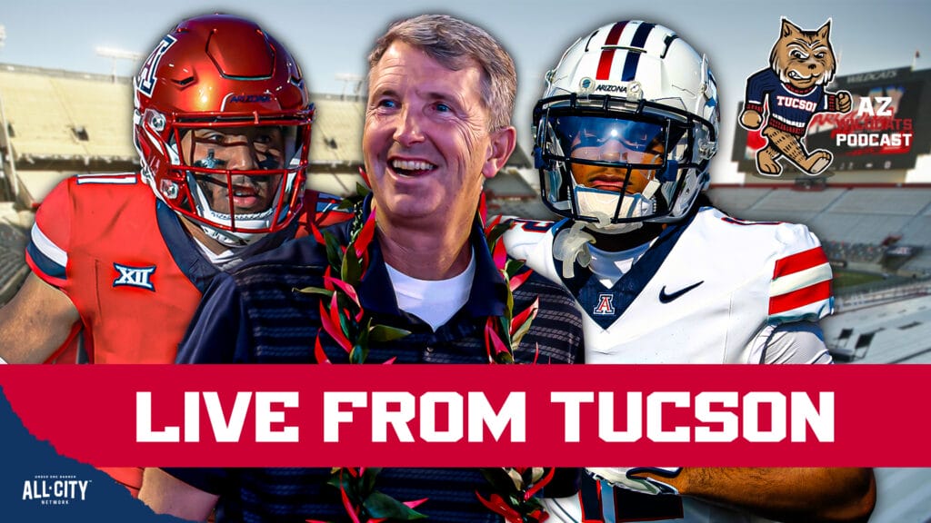 Noah Fifita, Brent Brennan, & Arizona Football Talk Next Season LIVE From Spring Showcase