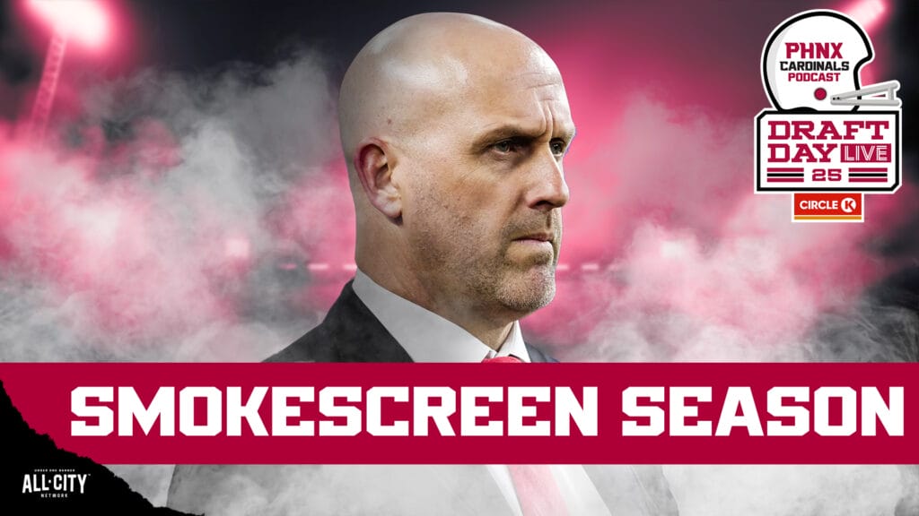 This is the biggest smokescreen for the Arizona Cardinals ahead of the 2025 NFL Draft. Plus, NFL Network’s Mike Garafolo joins the show to talk Will Johnson Jr., Derrick Harmon, Kelvin Banks Jr., Cam Skattebo, James Pearce Jr., Mike Green, Walter Nolen, Shedeur Sanders, Mason Graham and more! Plus, Paris Johnson Jr. and Garrett Wilson give Cards updates to the offseason. Is this the year that Monti Ossenfort and Jonathan Gannon put it all together?