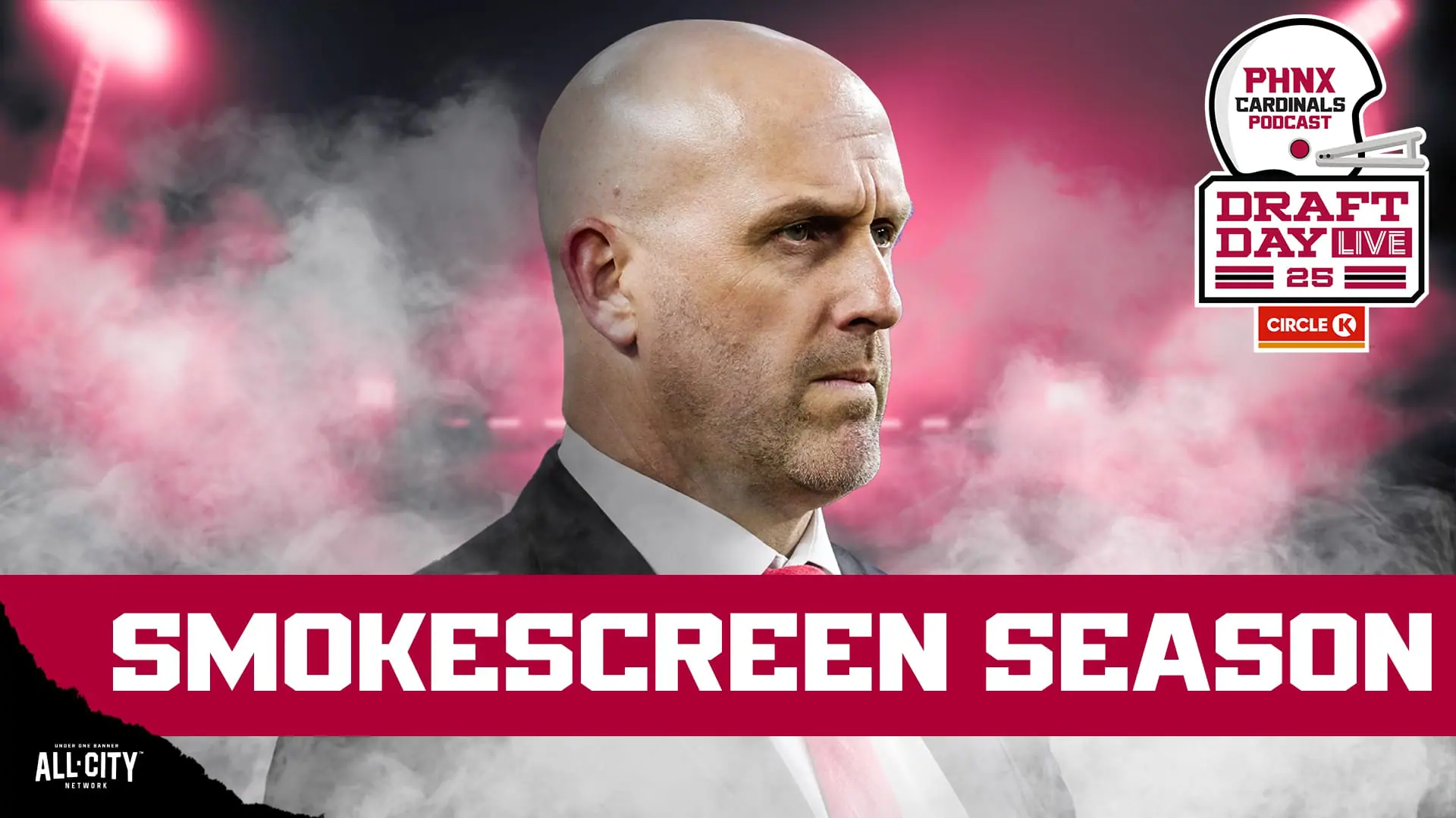 This is the biggest smokescreen for the Arizona Cardinals ahead of the 2025 NFL Draft. Plus, NFL Network’s Mike Garafolo joins the show to talk Will Johnson Jr., Derrick Harmon, Kelvin Banks Jr., Cam Skattebo, James Pearce Jr., Mike Green, Walter Nolen, Shedeur Sanders, Mason Graham and more! Plus, Paris Johnson Jr. and Garrett Wilson give Cards updates to the offseason. Is this the year that Monti Ossenfort and Jonathan Gannon put it all together?
