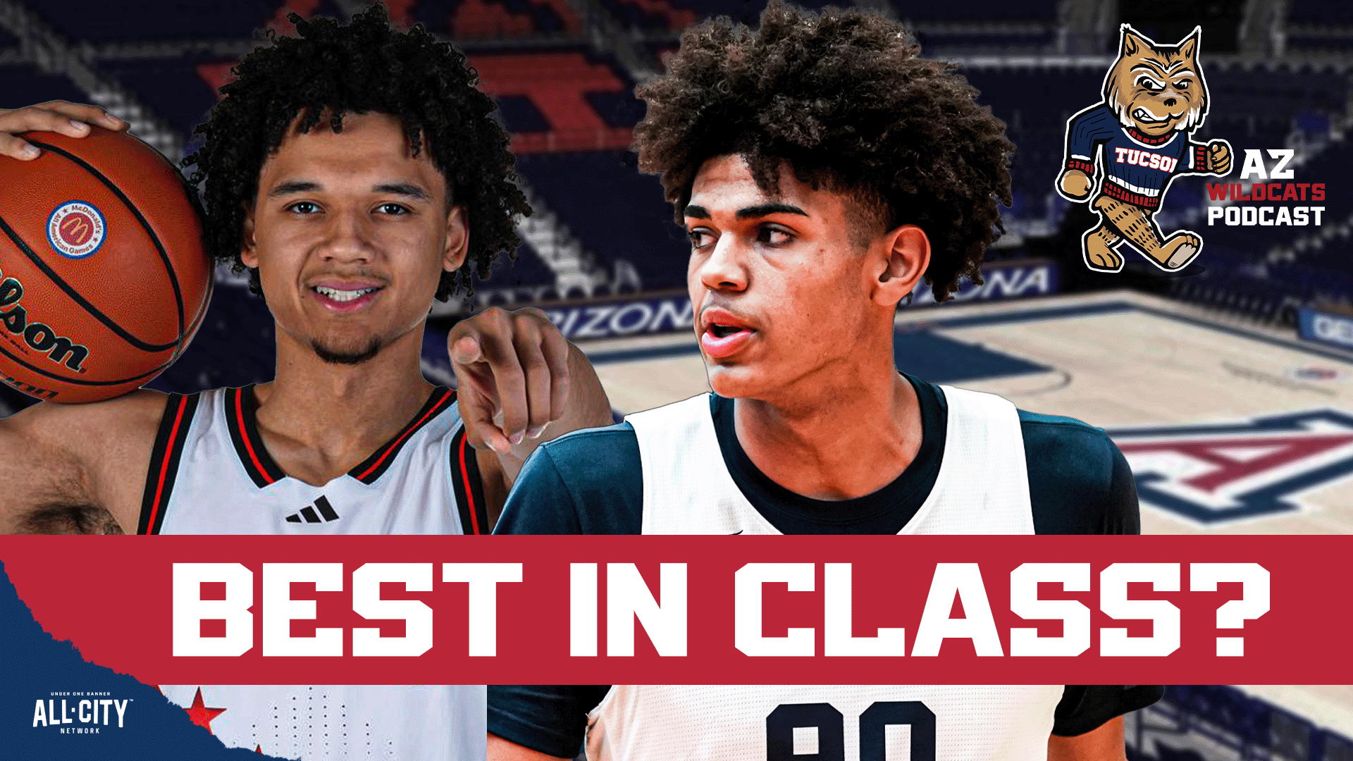 Arizona’s 2025 recruiting class is star studded. Koa Peat, Brayden Burries, Dwayne Aristode, Bryce James, Sidi Gueye, Mabil Mawut.