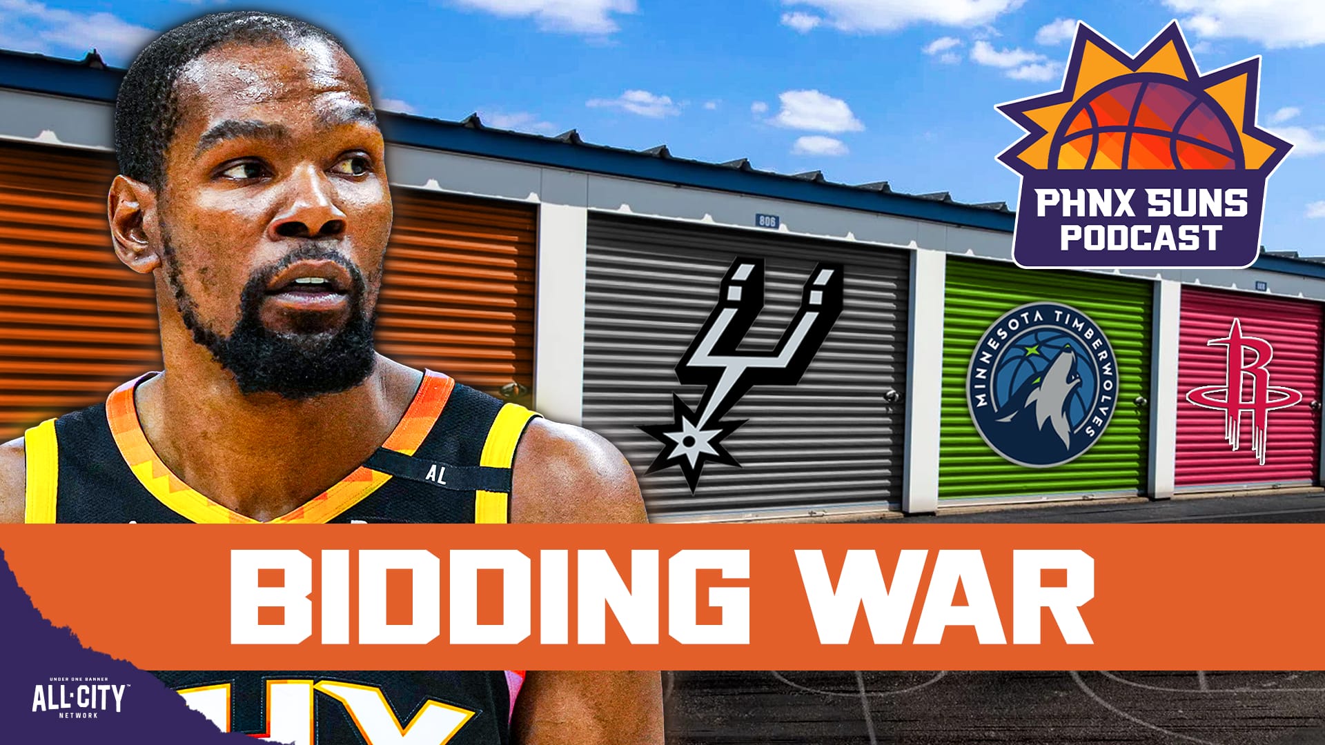 Kevin Durant bidding war on the way for Phoenix Suns?
