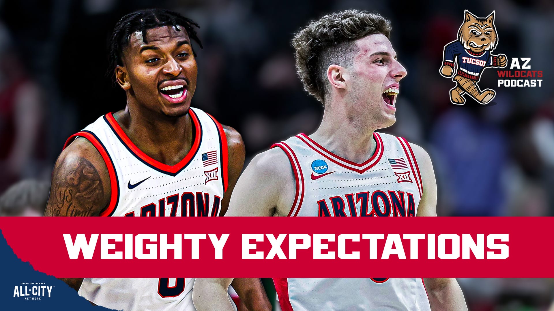 Arizona’s Anthony Dell’Orso was highly criticized by Wildcats fans for his lack of size and defensive presence in 2024. In this offseason, Dell’Orso claims to have gained over 20 pounds of muscle and worked on his defensive game. Will it turn into wins in 2025? PLUS! Jaden Bradley spoke about freshmen Koa Peat, Bryce James, and Dwayne Aristode. Join Damon Fairall & Kevin Thomas on the AZ Wildcats Podcast!