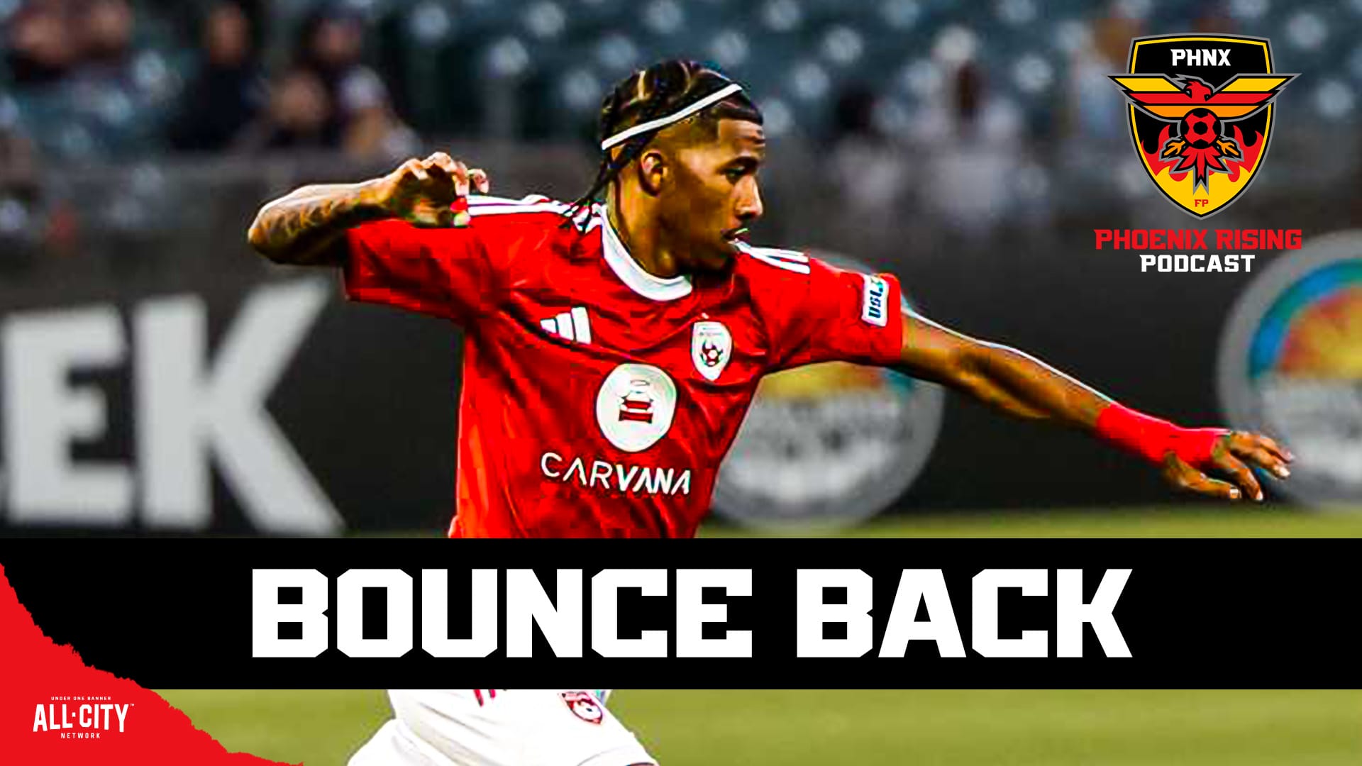 PHNX Phoenix Rising Podcast Charlie Dennis and Ihsan Sacko Goals Bounce Back