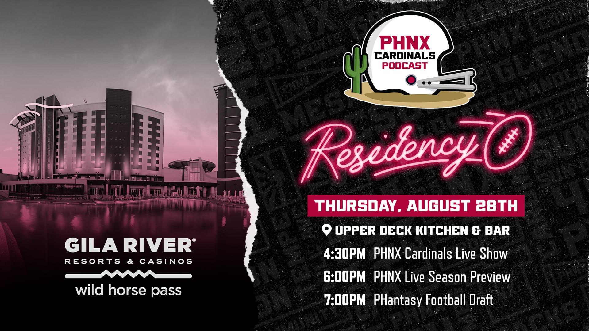 PHNX Cardinals Residency at Gila River Resorts and Casinos