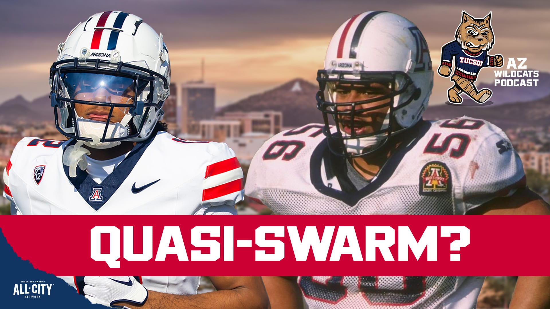 Arizona's defensive unit spoke with media in Tucson on Tuesday. Genesis Smith, DeShawn McKnight, Riley Wilson, Joe Salave'a, Josh Bringuel, plus more players and coaches all spoke with the AZ Wildcats Podcast about the upcoming season and the changes made in the offseason. PLUS! Arizona WBB play by play analyst Cindy Brunson comes on the podcast to talk Becky Burke's first offseason at the helm of the program ( and if the Mercury are okay ) and is there trouble in paradise with ASU football? Join Damon Fairall and Kevin Thomas on the AZ Wildcats Podcast.