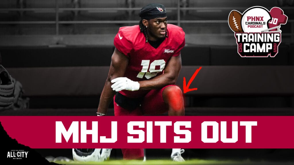 Marvin Harrison Jr. OUT Of Practice With Sore Knee; Cardinals HC Jonathan Gannon Says WR Is “OK”