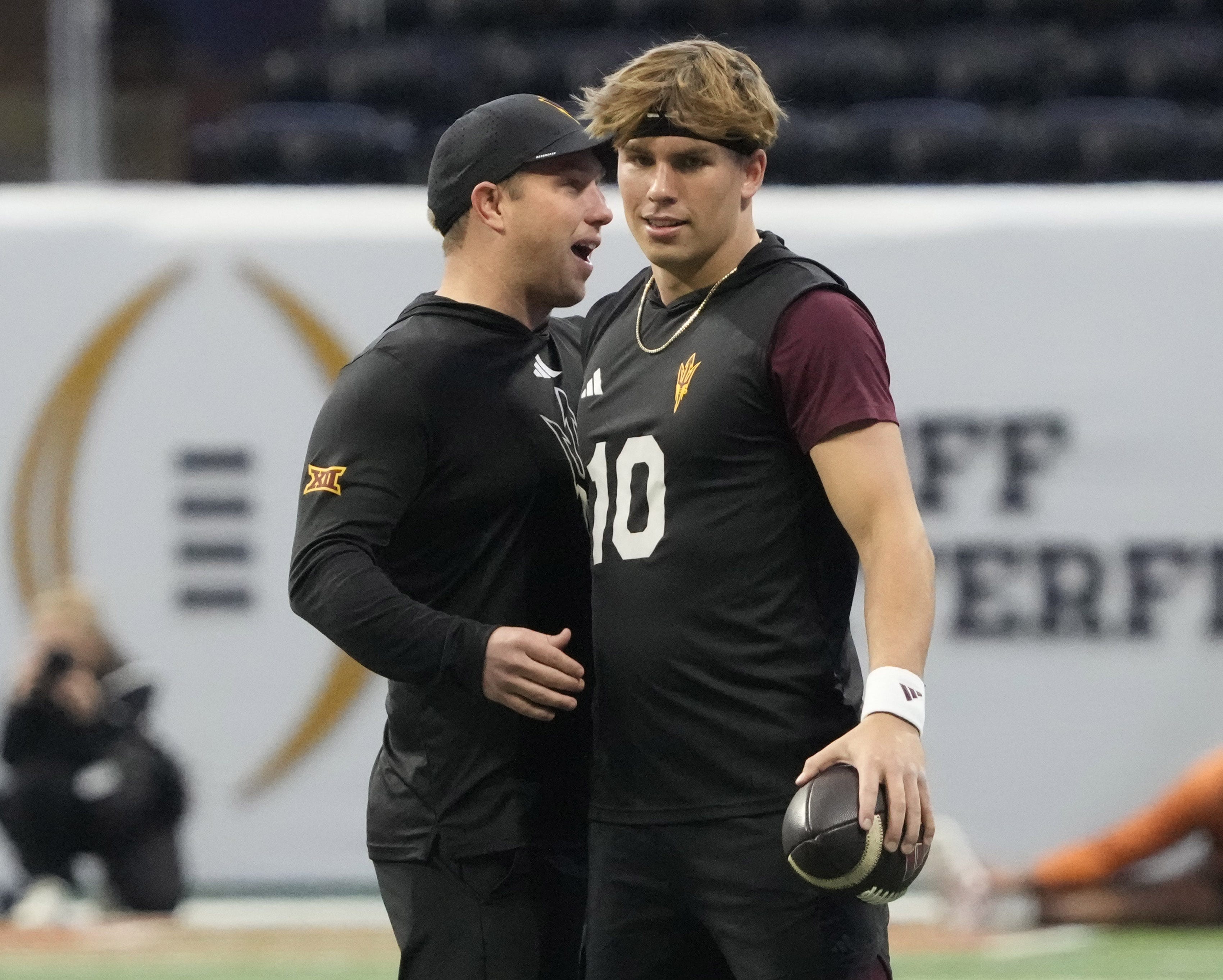 The Sun Devils football team is feeling the preseason love, ranked 11th in the initial coaches poll of the season.