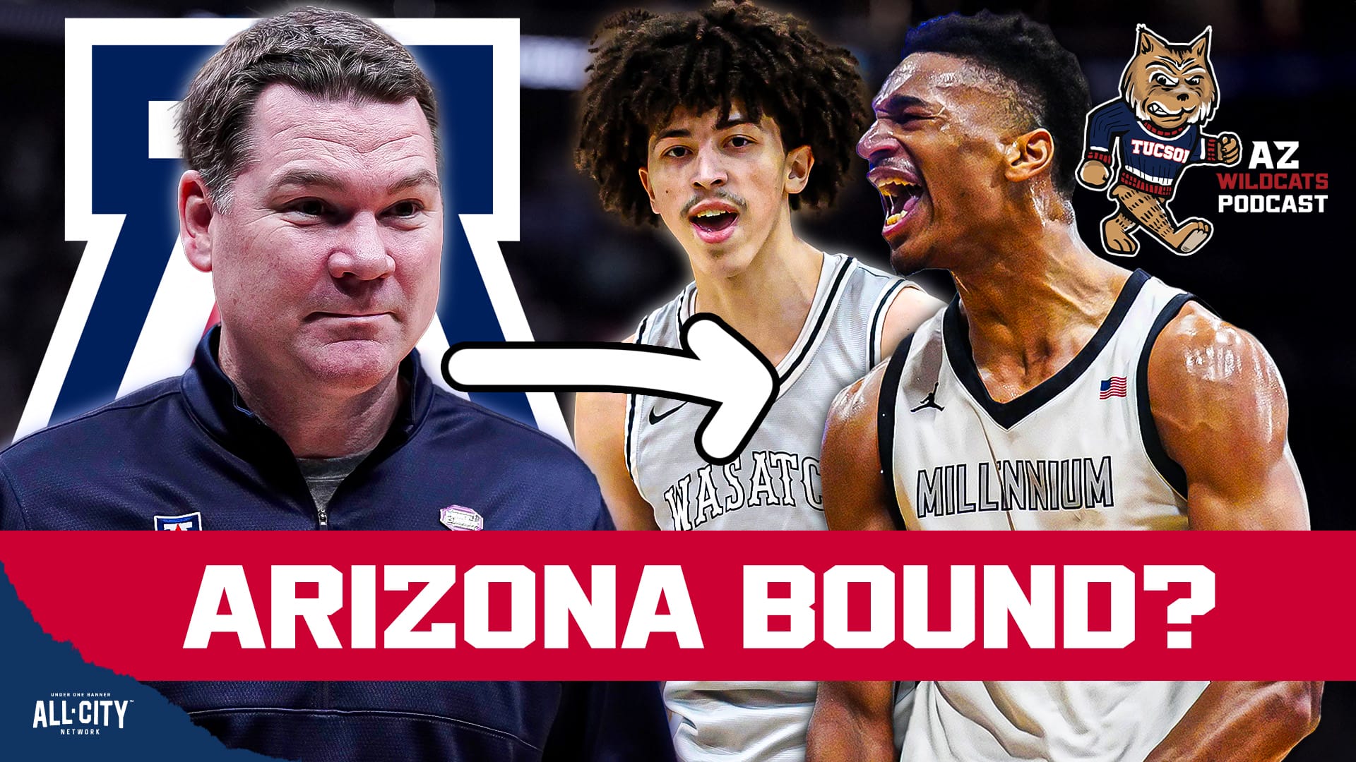 Arizona men’s basketball has become known as a recruiting hub in the southwest. Tommy Lloyd has began the process of continuation in the process of brand enhancement. The 2025 recruiting class headlined by Koa Peat, Bryaden Burries, Dwayne Aristode, and Bryce James seems to have all-time potential. The 2026 class is slowing coming together even this early. Junior County, a 4-star recruit from Utah has included Arizona in his top 5 and recently scheduled a visit with Tommy Lloyd’s Wildcats. Where do the Wildcats stand with other top recruits in the 2026 class? PLUS! Erika Day joins the show to detail Becky Burke’s appearance at a recent Phoenix Mercury game and WBB recruiting updates. Join Damon Fairall and Kevin Thomas on the AZ Wildcats Podcast!