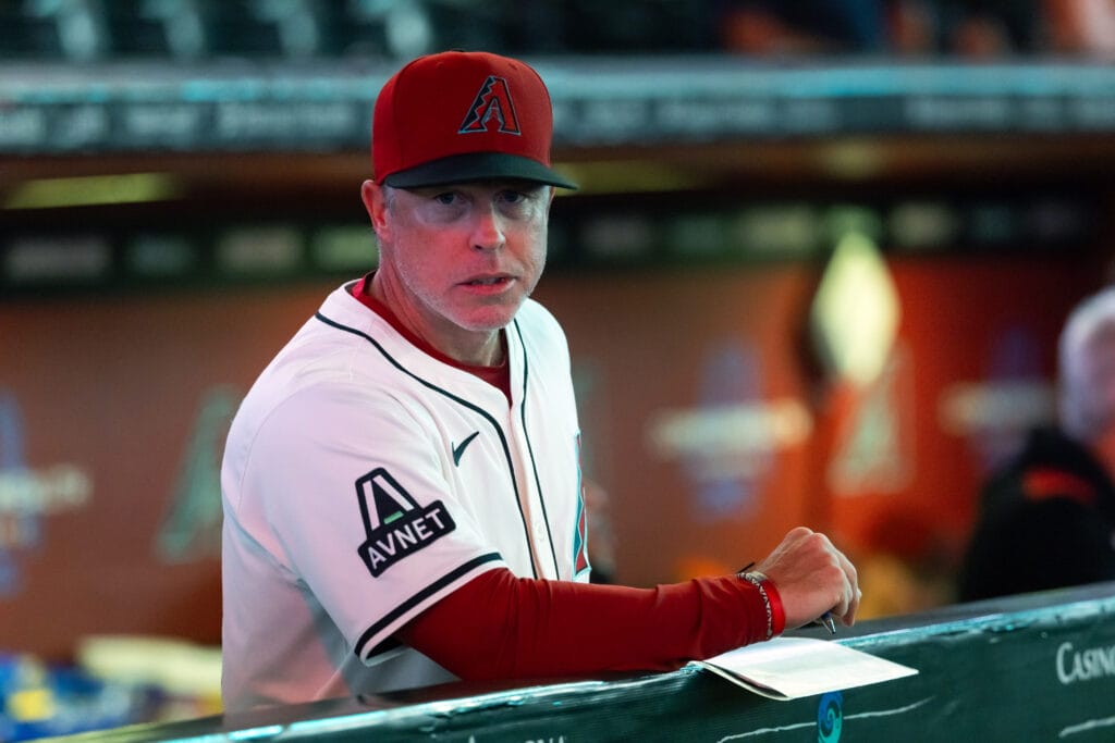 The Diamondbacks relieved third base coach Shaun Larkin of his duties on Wednesday.