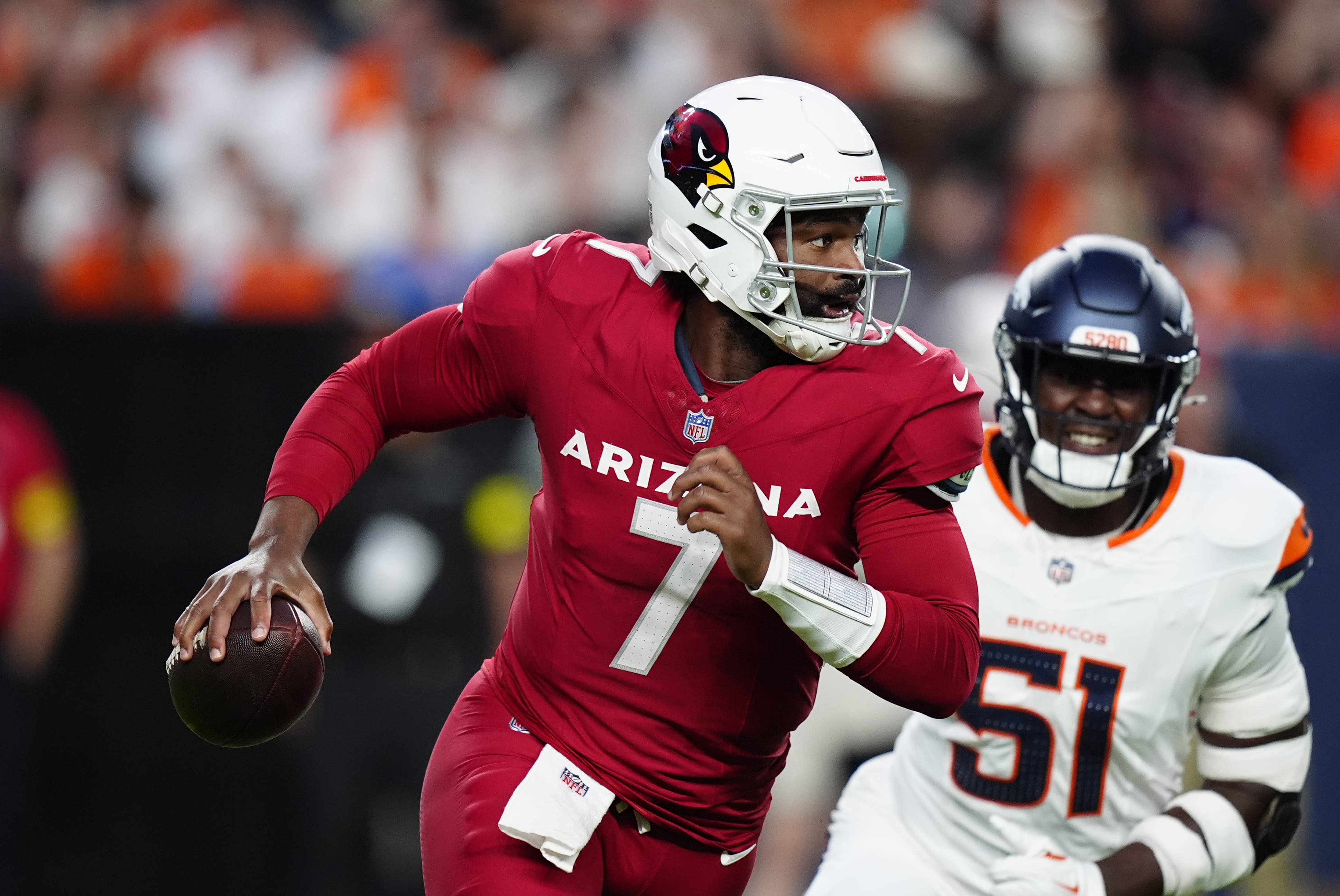 The Cardinals face the Raiders in their last preseason game.