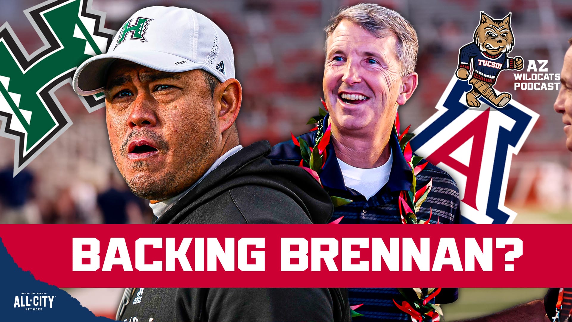 Arizona football has a fun week 1 matchup versus the Hawaii Rainbow Warriors. The fellas breakdown the Wildcats biggest advantages versus Hawaii. We also preview Hawaii's matchup with Stanford. PLUS! Our power ranking of Big 12 program standing & ASU fans have no self awareness. Join Damon Fairall and Kevin Thomas on the AZ Wildcats Podcast!