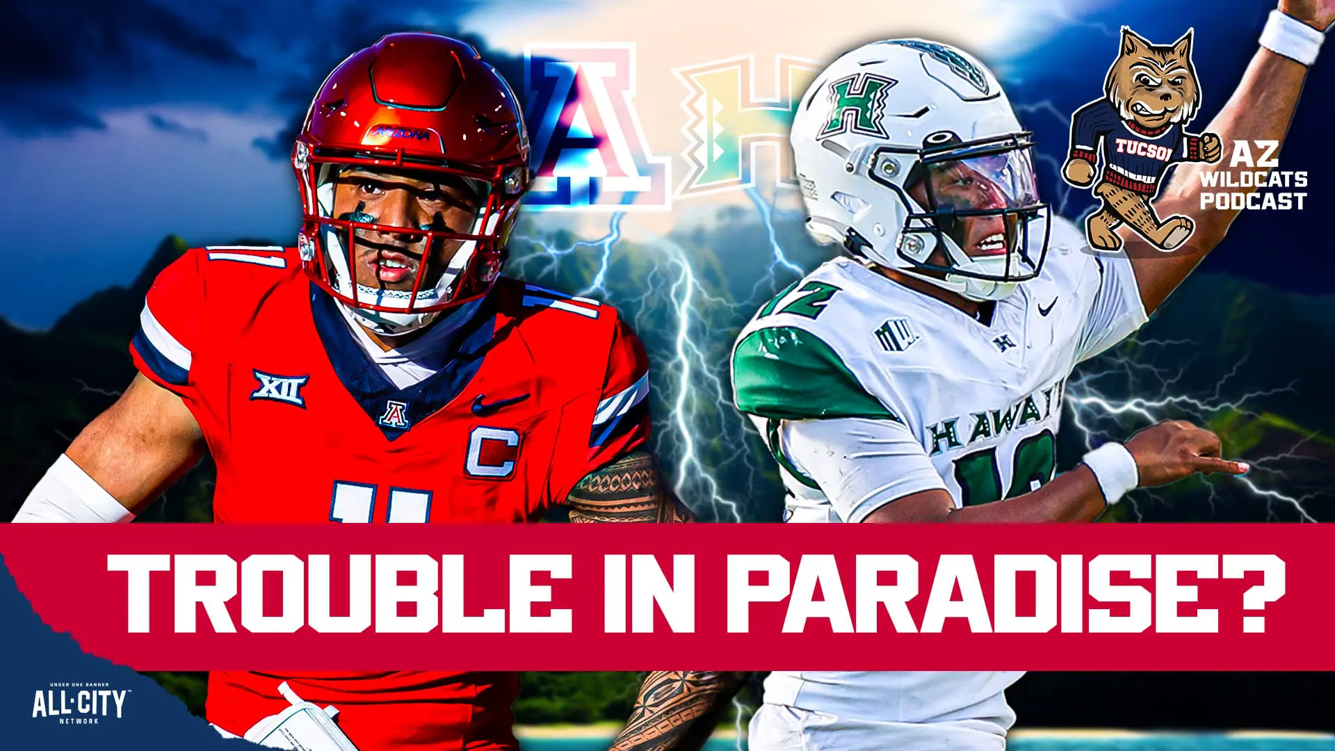 arizona football helmets vs hawaii Hawaii’s Win Over Stanford PROVES Arizona Will Win Week 1