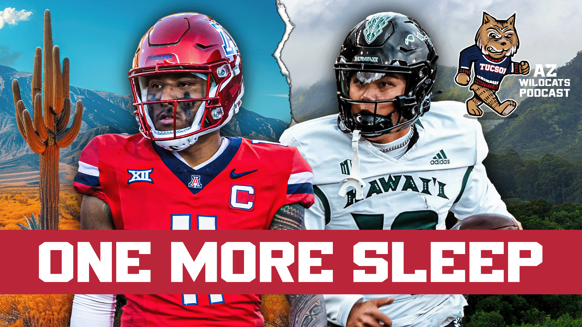 We are just one more sleep away from Arizona’s matchup with Hawaii football. On today’s show, the fellas have Hawaii beat reporter Christian Shimabuku on to preview this matchup from the island’s perspective. Shimabuku discusses the latest on Micah Alejado, his expectations for the team this season, and more! PLUS! The Arizona Daily Star’s Justin Spears joins the show to breakdown the latest happenings on the Wildcats side of the ball. Join Damon Fairall and Kevin Thomas on the AZ Wildcats Podcast.