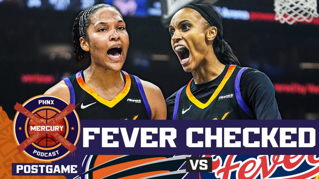 Phoenix Mercury’s 5-Game TEAR Hands Fever Second Consecutive Loss
