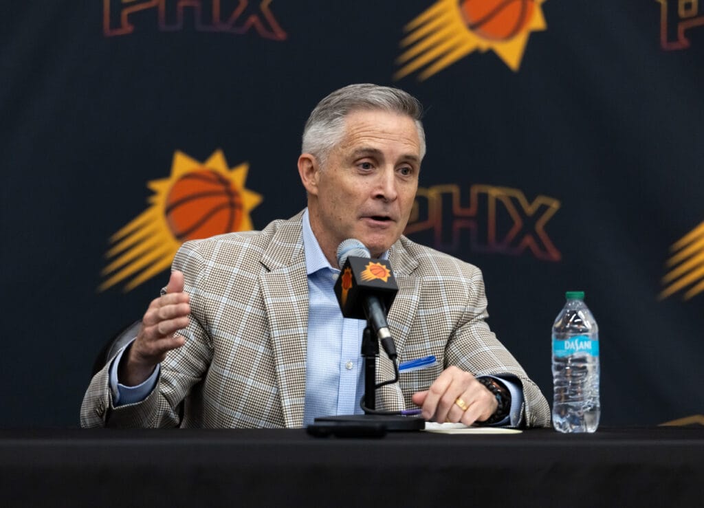 Suns GM Brian Gregory