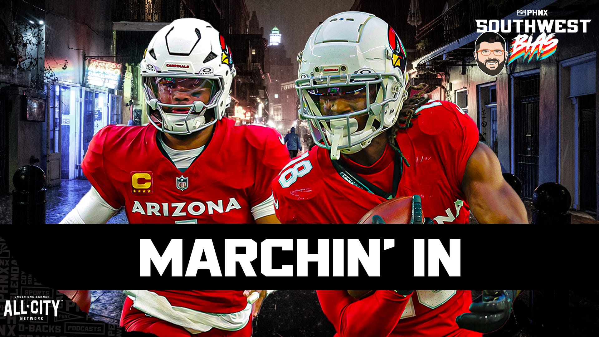 Arizona Cardinals take on New Orleans Saints Sunday