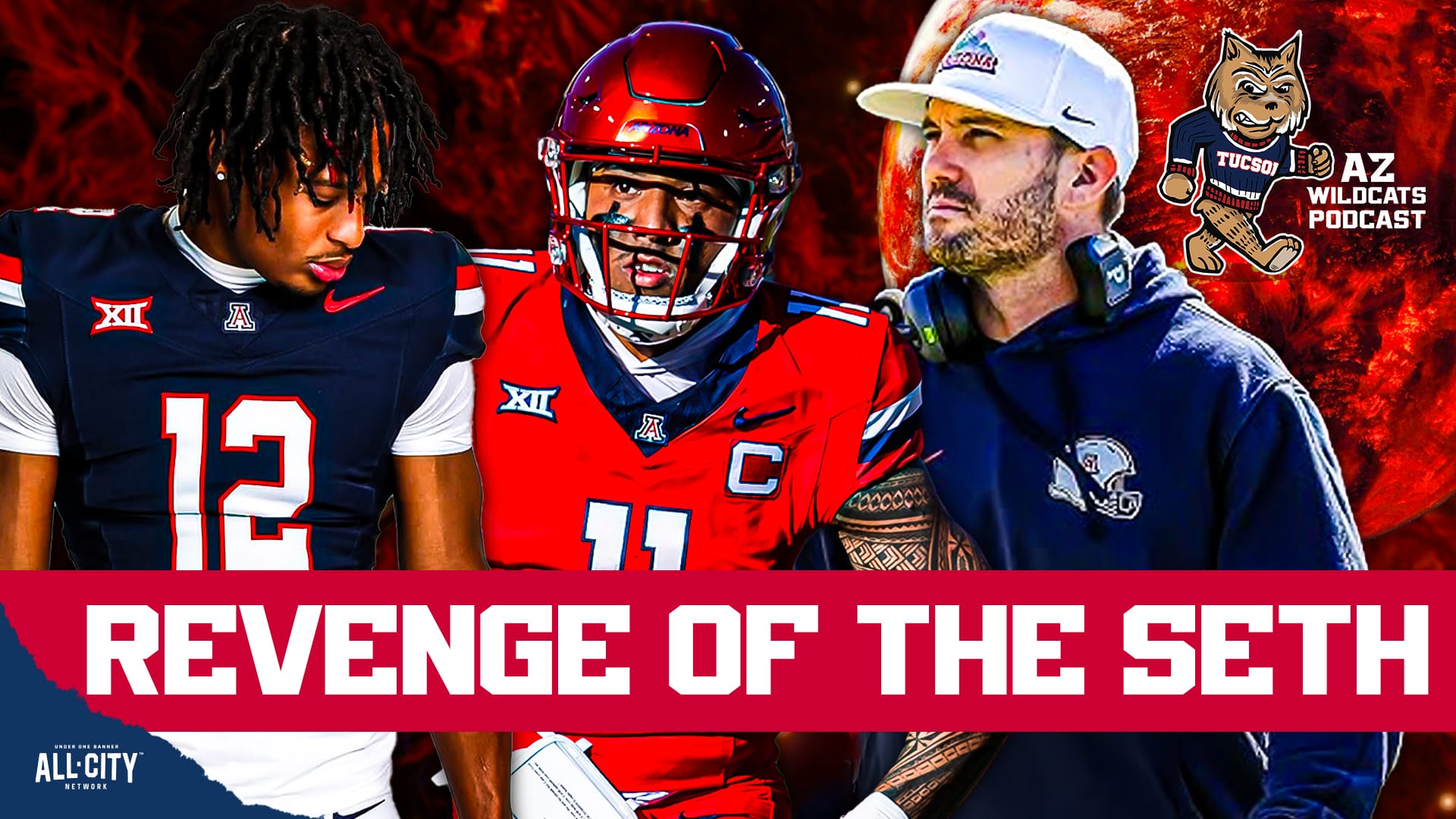 Arizona football has dominated two opponents thus far in Hawaii and Weber State whom were both subpar skill levels. Hawaii is not bad team but not the level of the Big 12. With a game vs Kansas State looming, can the Wildcats keep K-State on the struggle bus and let the Big 12 know that the changes Brent Brennan made in the off-season have paid dividends? Or Will Kansas State stomp out the hope of Wildcats fans in Tucson in back to back seasons? PLUS! Arizona Men’s Basketball returning wing Anthony Dell’Orso joins the podcast to discuss his off-season and the 2025 season! Join Damon Fairall & Kevin Thomas on the AZ Wildcats Podcast!