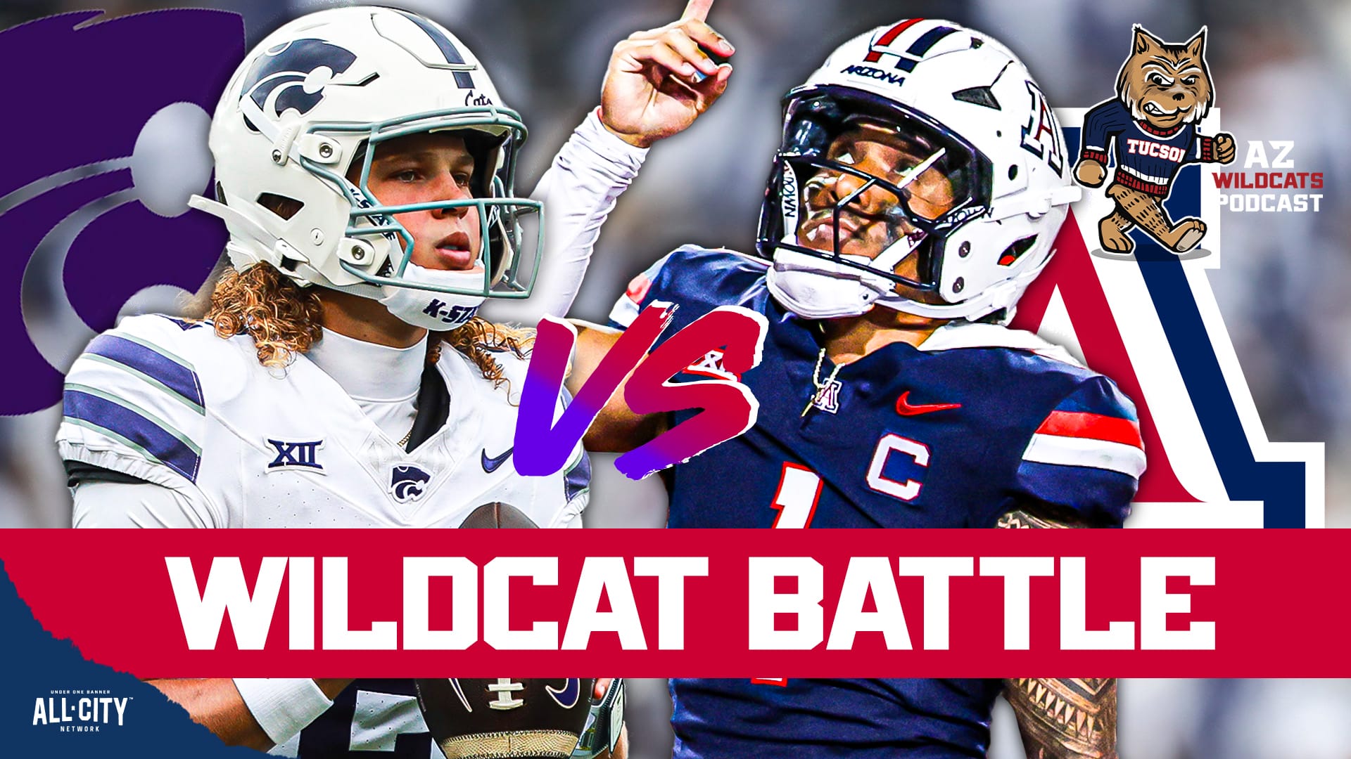 The Arizona Wildcats football program are off to a hot start in 2025. Defeating Hawaii & Weber State ahead of this matchup with Chris Klieman’s Kansas State side. Avery Johnson and company have been slow out of the gate this season and that is an understatement. A 1-2 record that could easily be 0-3. The recent loss to Army sent the Manhattan, Kansas fanbase into chaos. PLUS! Justin Spears joins the program to preview this Wildcat on Wildcat game. Join Damon Fairall and Kevin Thomas on the AZ Wildcats Podcast!