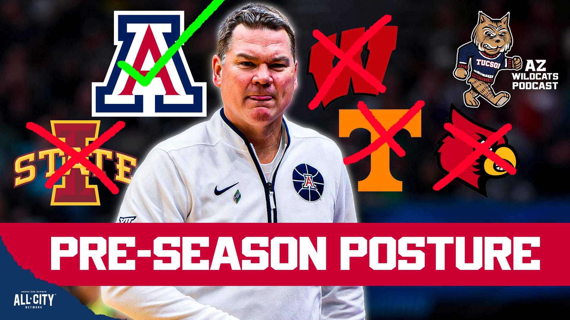 Tommy Lloyd, Caleb Love, & Arizona made it to the sweet 16 last season where they were defeated by an all-time talented Duke squad led by Cooper Flagg, Khaman Maluach, among others. Coming into this season, the Wildcats are led by returning veterans like Jaden Bradley & Tobe Awaka but are welcoming very talented freshmen like Koa Peat, Brayden Burries, Dwayne Aristode, & Ivan Kharchenkov. How far can this 2025 roster take Tommy Lloyd? PLUS! Best bets for CFB week 4! Join Damon Fairall and Kevin Thomas on the AZ Wildcats Podcast!