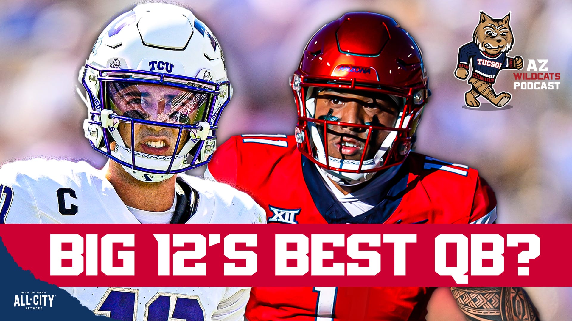The Big 12 conference sports some of the best QBs in the nation. Arizona’s Noah Fifita is one of the most talented signal callers in the conference. Where does he fall among the elite?