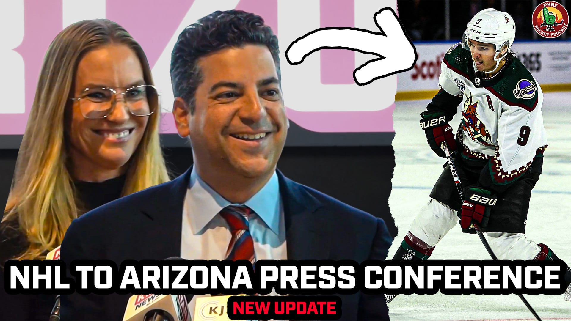 The Plan To Bring the NHL Back To Arizona | NHL to Arizona Press Conference