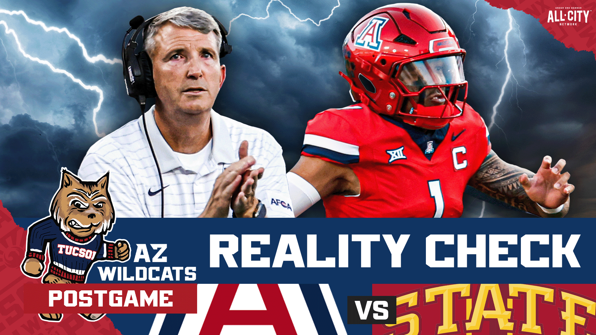 Arizona was handed it's first loss of the season by #14 Iowa State Saturday night in Ames. Brent Brennan's group was lacking in multiple phases of the game. Quarterback Noah Fifita was inaccurate, Ismail Mahdi shined, the Wildcats offensive line showed massive steps forward. Join Damon Fairall & Kevin Thomas on a very sad AZ Wildcats Postgame Show!