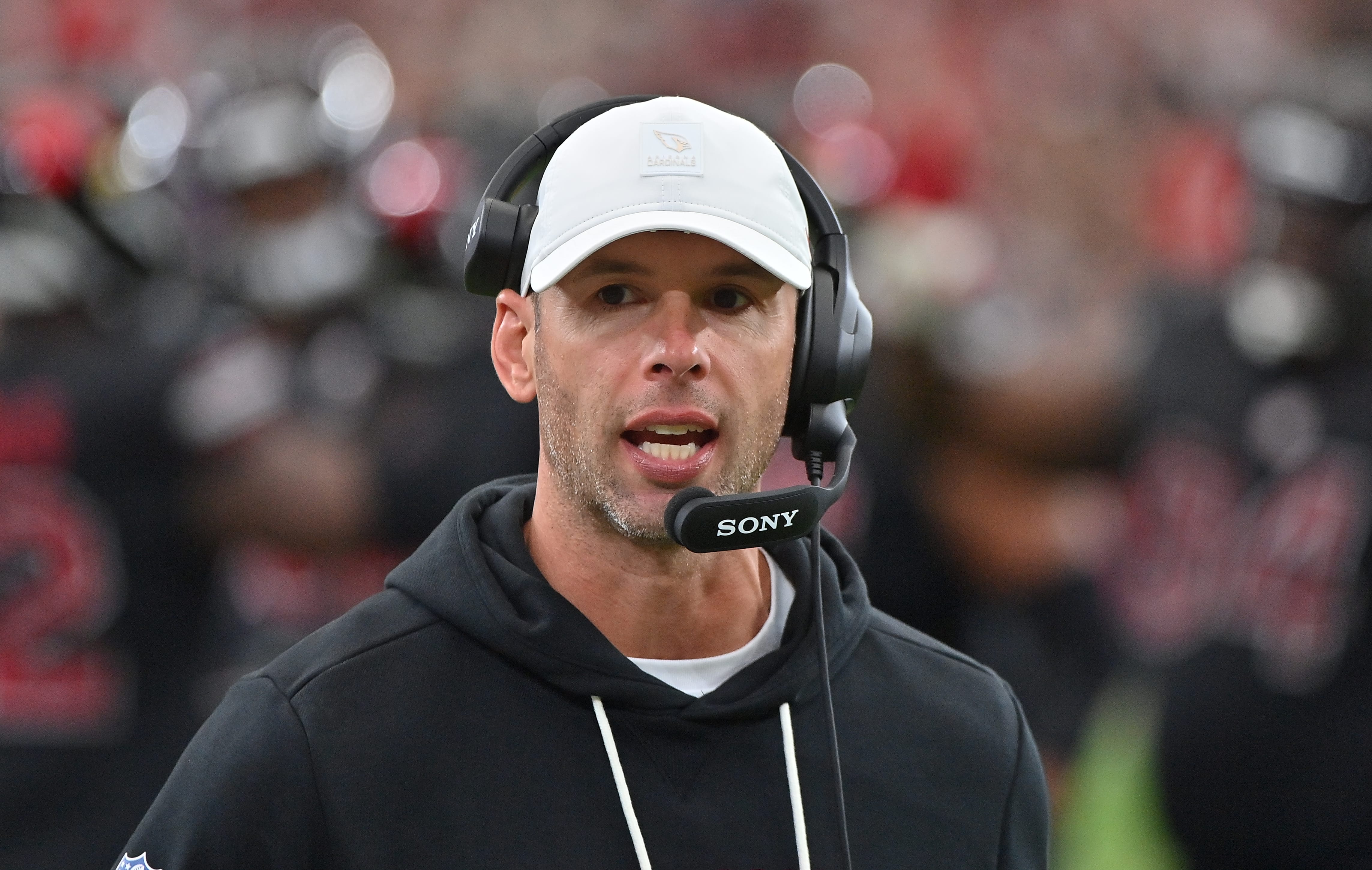 Arizona Cardinals head coach Jonathan Gannon