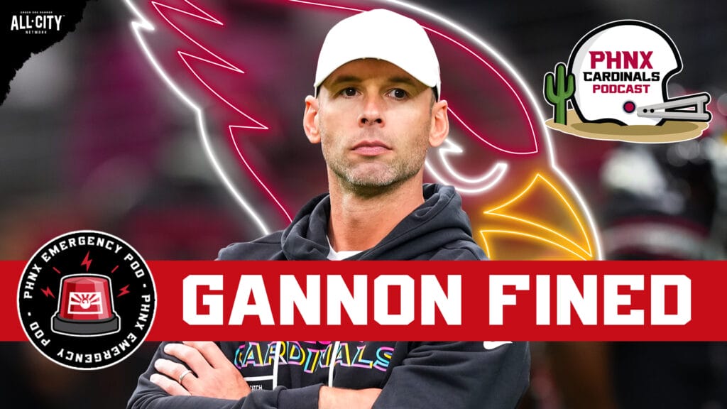 BREAKING: Jonathan Gannon FINED $100k By Arizona Cardinals For Sideline Altercation