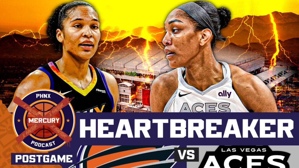 Phoenix Mercury 2-Points Away From Comeback, DROP Game 3 To Las Vegas Aces