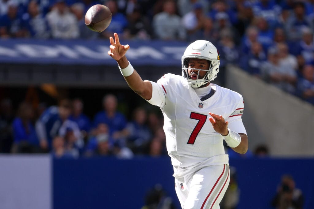 Arizona Cardinals QB Jacoby Brissett