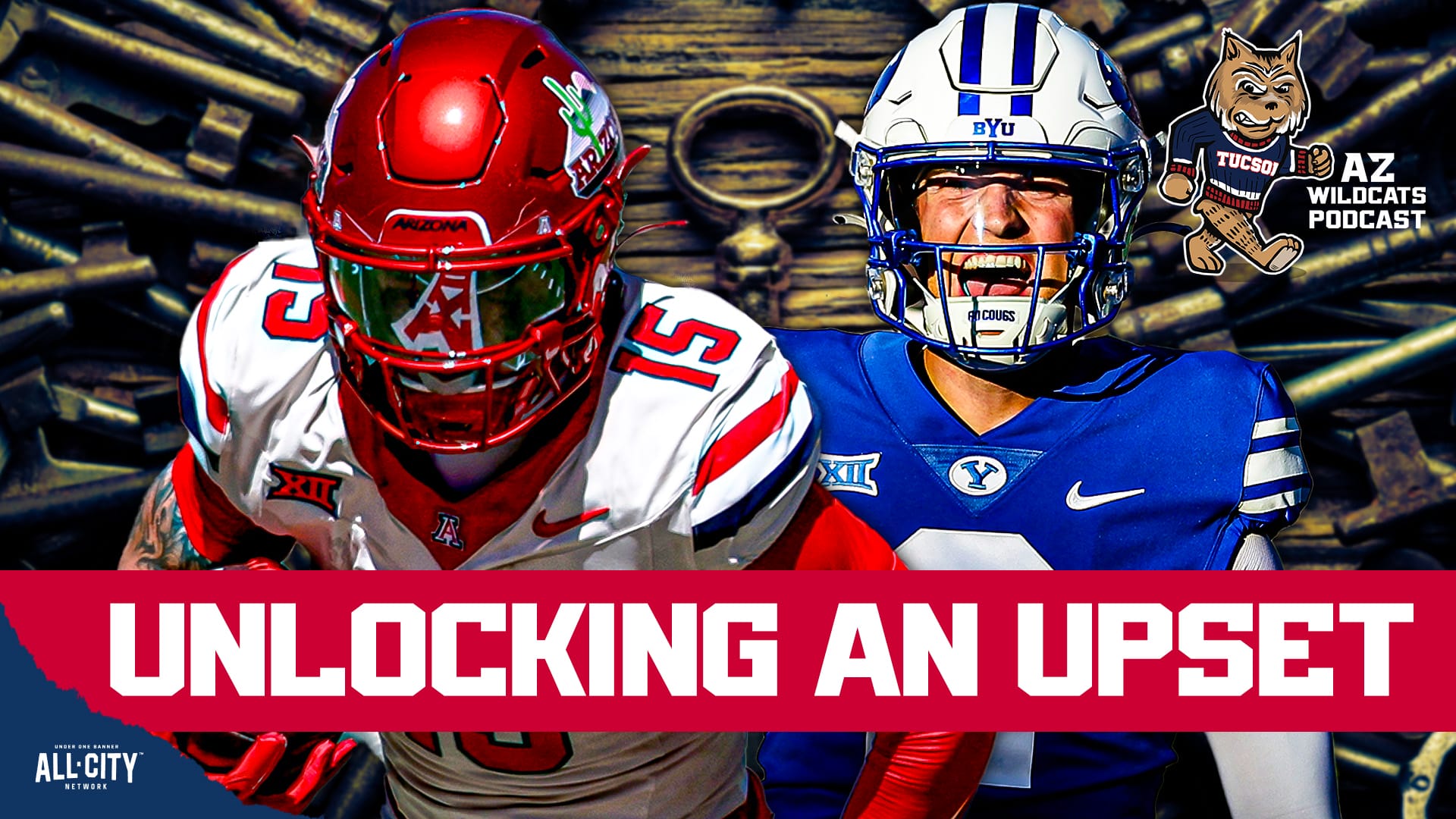 Arizona Wildcats quarterback Noah Fifita is set up for a tough matchup vs the BYU defense. #18 BYU comes to Tucson to face off with the Wildcats top rated defensive unit. Bear Bachmeier could be facing his toughest challenge yet this season in Tucson on Saturday. Can Brent Brennan have his squad ready for Kalani Sitake’s side? PLUS! Justin Spears joins the show to preview the game and the fellas give their 3 best bets for Week 7! Join Damon Fairall and Kevin Thomas on the AZ Wildcats Podcast!