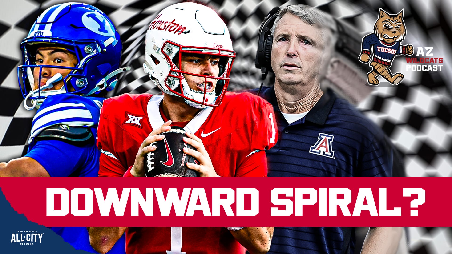 Arizona football under Brent Brennan has improved in 2025 after a very poor showing in 2024. However, Arizona, who could be sitting at 6-1 legitimately, is now looking 4-3 in the face. Fans are placing much of the blame on head coach Brent Brennan whom has struggled to win on the road during his tenure as a college football head coach. Arizona’s players and coaches have been preaching resilience but just 2 wins away from bowl eligibility, the Cats need to capitalize in Big 12 games before time runs out on the 2025 season and potentially the Brent Brennan era in Tucson. Cant Brennan, Noah Fifita, Seth Doege, Danny Gonzales, and company prevent a downward spiral to end this year? Or will the ghosts of 2024 strike again, costing the Wildcats a bowl game this season? PLUS! Week 8 Big 12 Power Rankings with the fellas. Join Damon Fairall and Kevin Thomas on the AZ Wildcats Podcast!