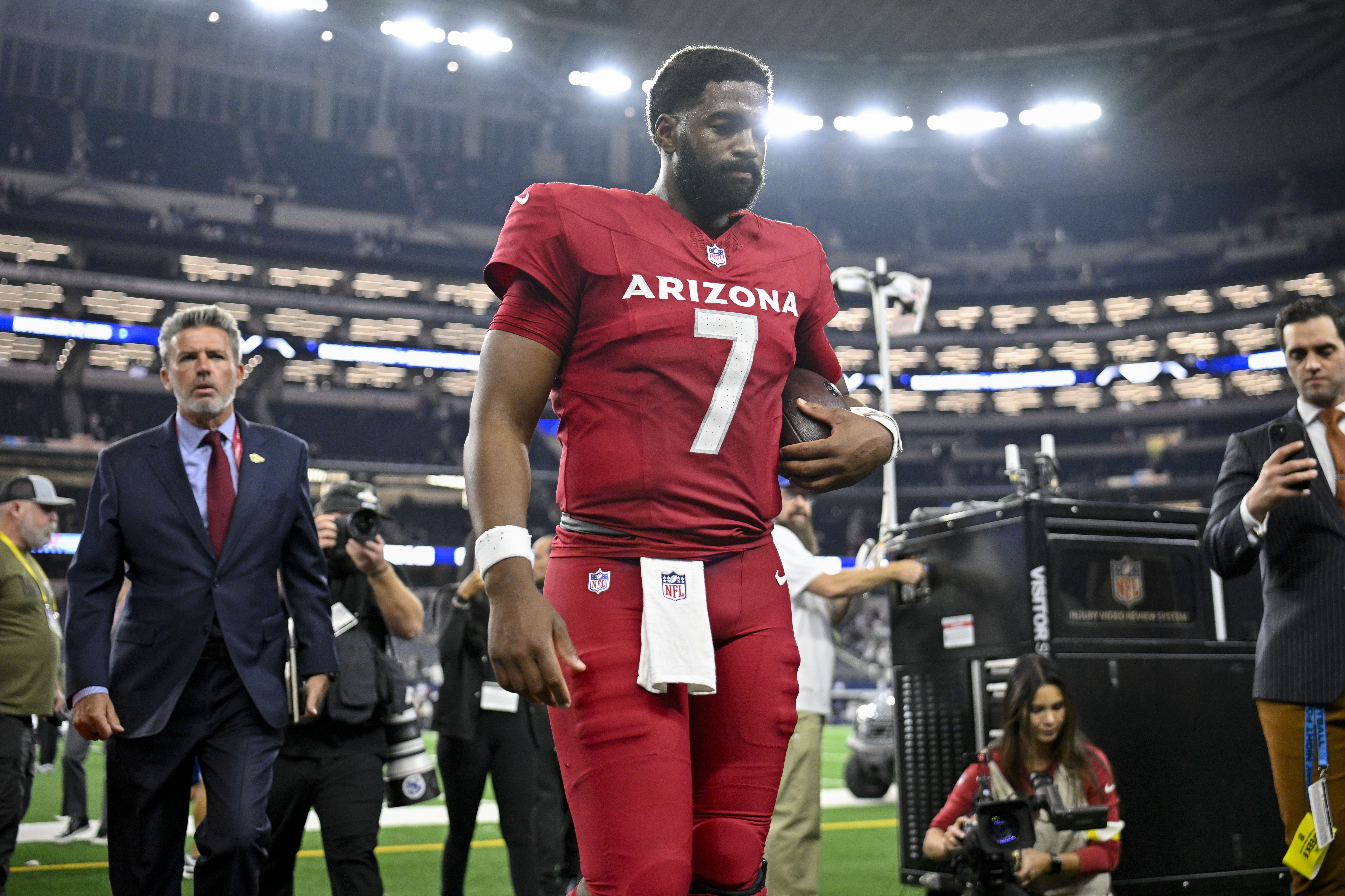 Arizona Cardinals QB Jacoby Brissett