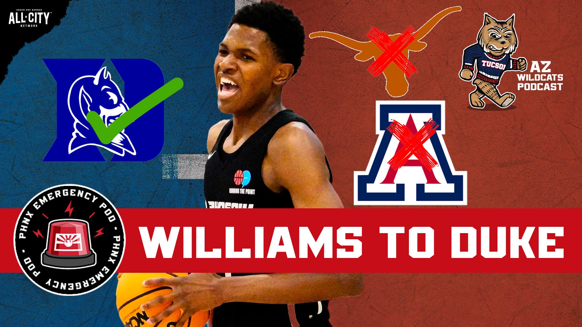 The Arizona Wildcats have been very good at getting the best in-state talent to Tucson. Cameron Holmes was the latest and fans started looking forward to the potential commitment of 5-star recruit Cameron Williams who was down to Arizona, Duke, and Texas.