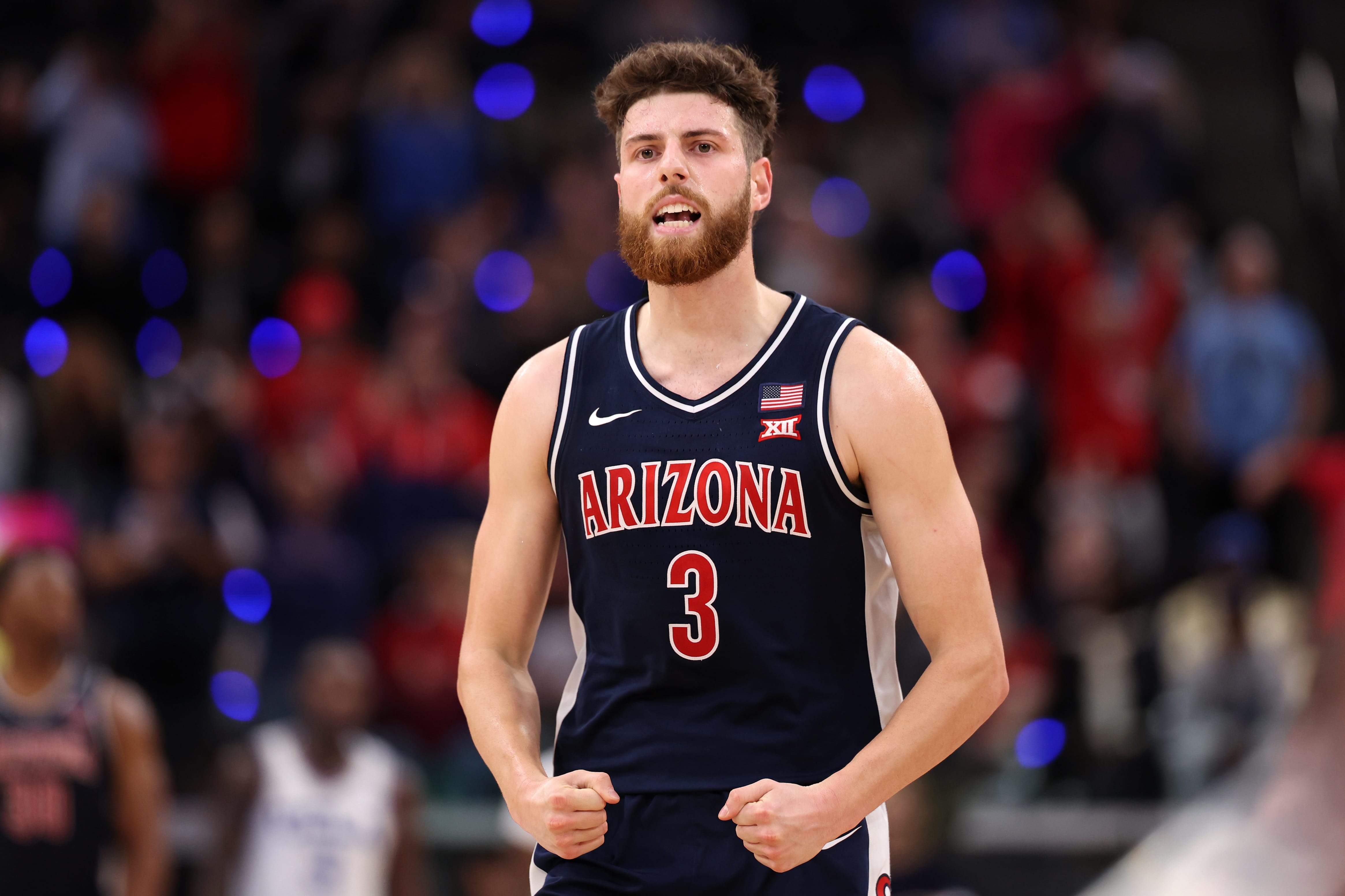 The Arizona Wildcats defeat the UCLA Bruins 69-65 in Los Angeles, California.