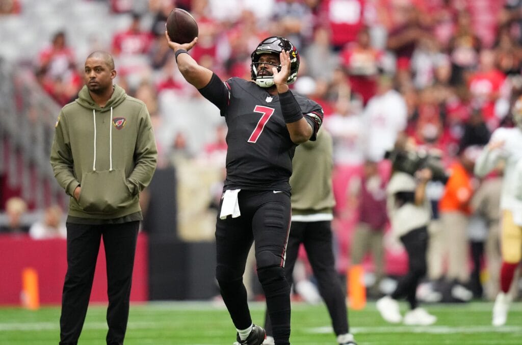 Arizona Cardinals QB Jacoby Brissett