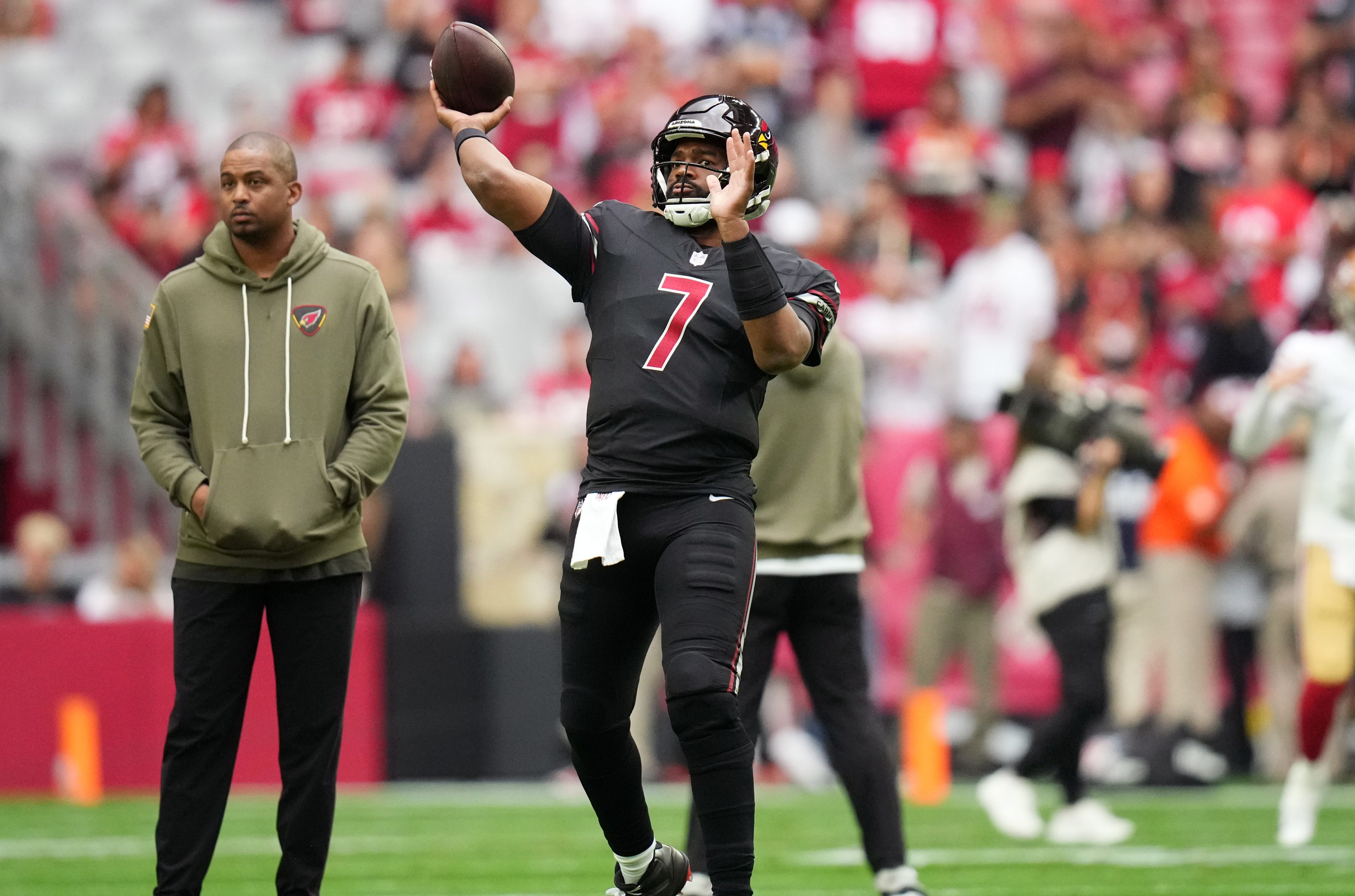 Arizona Cardinals QB Jacoby Brissett