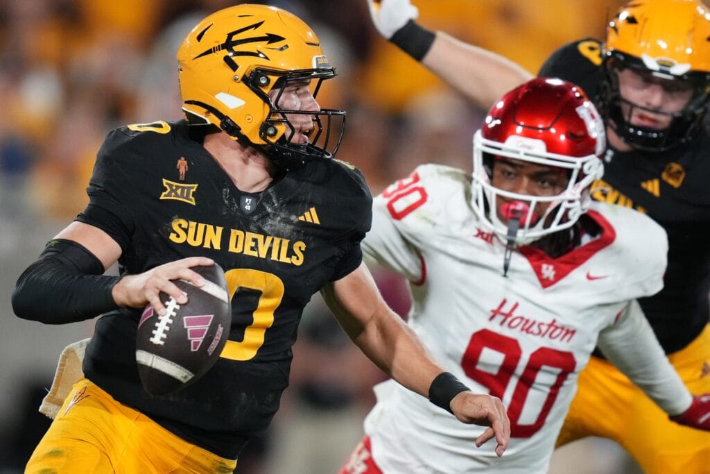 Arizona State Sun Devils QB Sam Leavitt