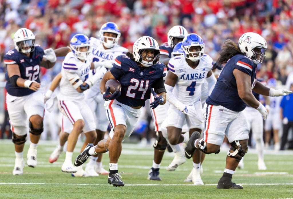 Arizona Wildcats RB Quincy Craig