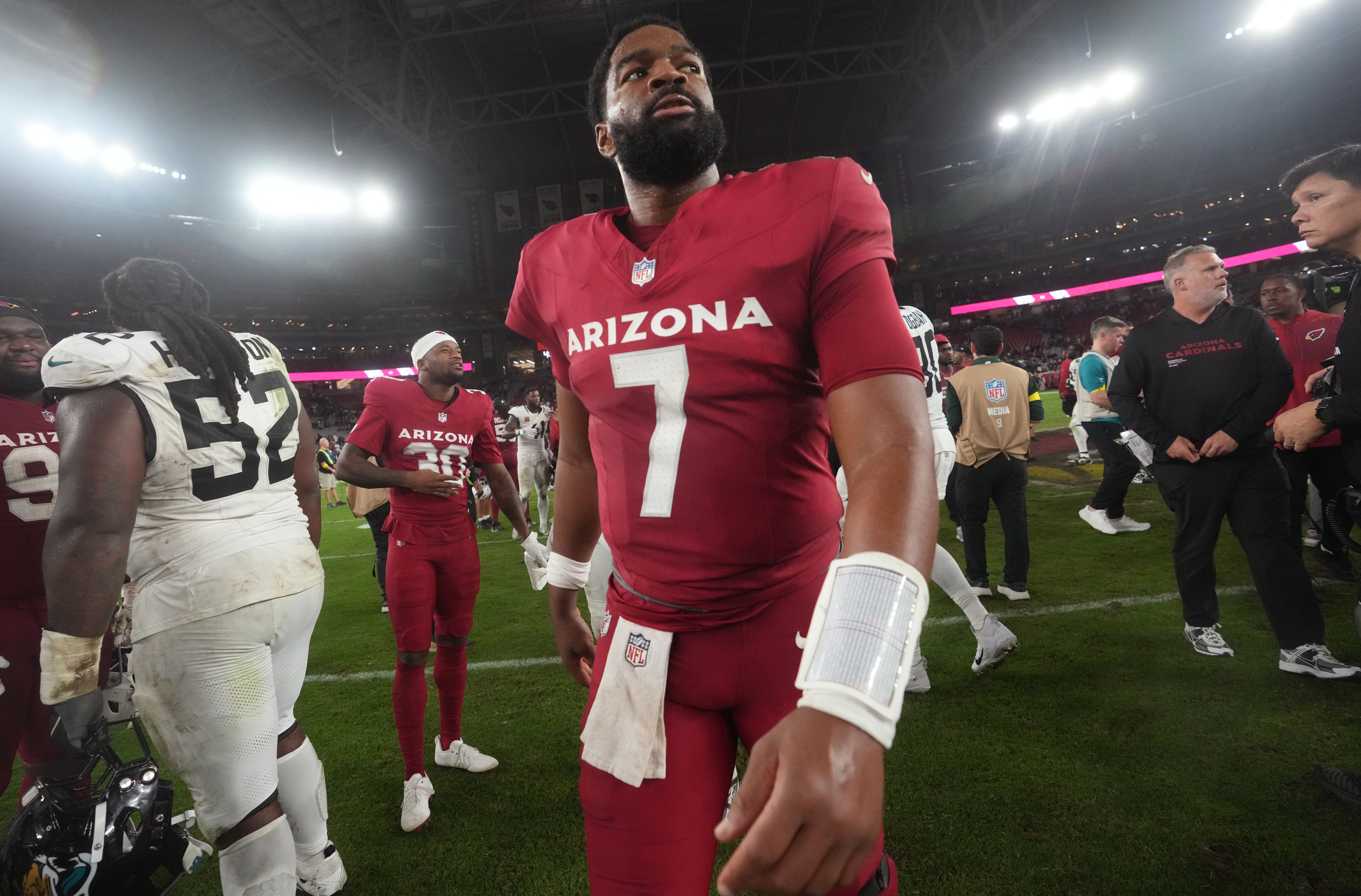 Arizona Cardinals QB Jacoby Brissett